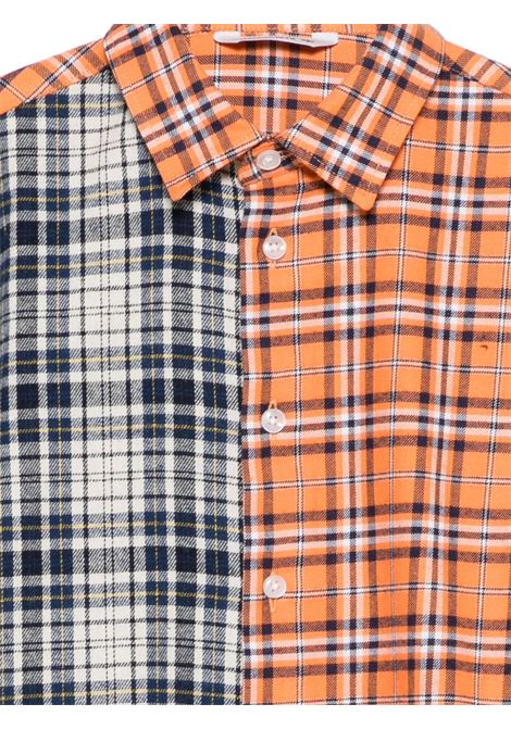 Camicia con design patchwork MANUEL RITZ | MR3222ARANCIONE